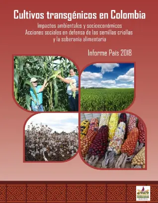 Cultivos transgénicos en Colombia. Impactos ambientales y socioeconómicos. Acciones sociales en defensa de las semillas criollas y la soberanía alimentaria